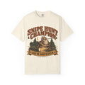 Snipe Hunt Champion T-Shirt in Ivory, front view