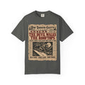 Jersey Devil Gazette Extra T-Shirt in Pepper, front view