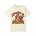 Jackalope Rabbit Division T-Shirt in Ivory, front view