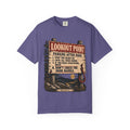 Hook Man Lookout Point T-Shirt in Grape, front view
